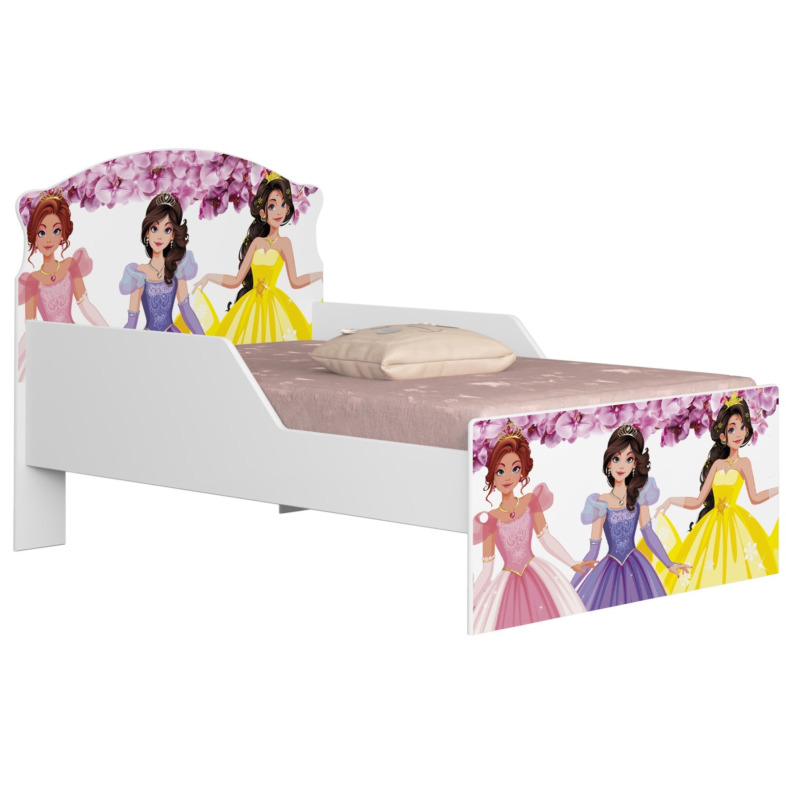 Mini Cama Juvenil Lívia (Menina) Trio Princesas 404119 – MADEC MÓVEIS - Imagem 2