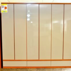 Guarda-Roupa 6 Portas Esparta/Lacônia 2,70 m Cinamomo/Off White – TCIL - Imagem 2