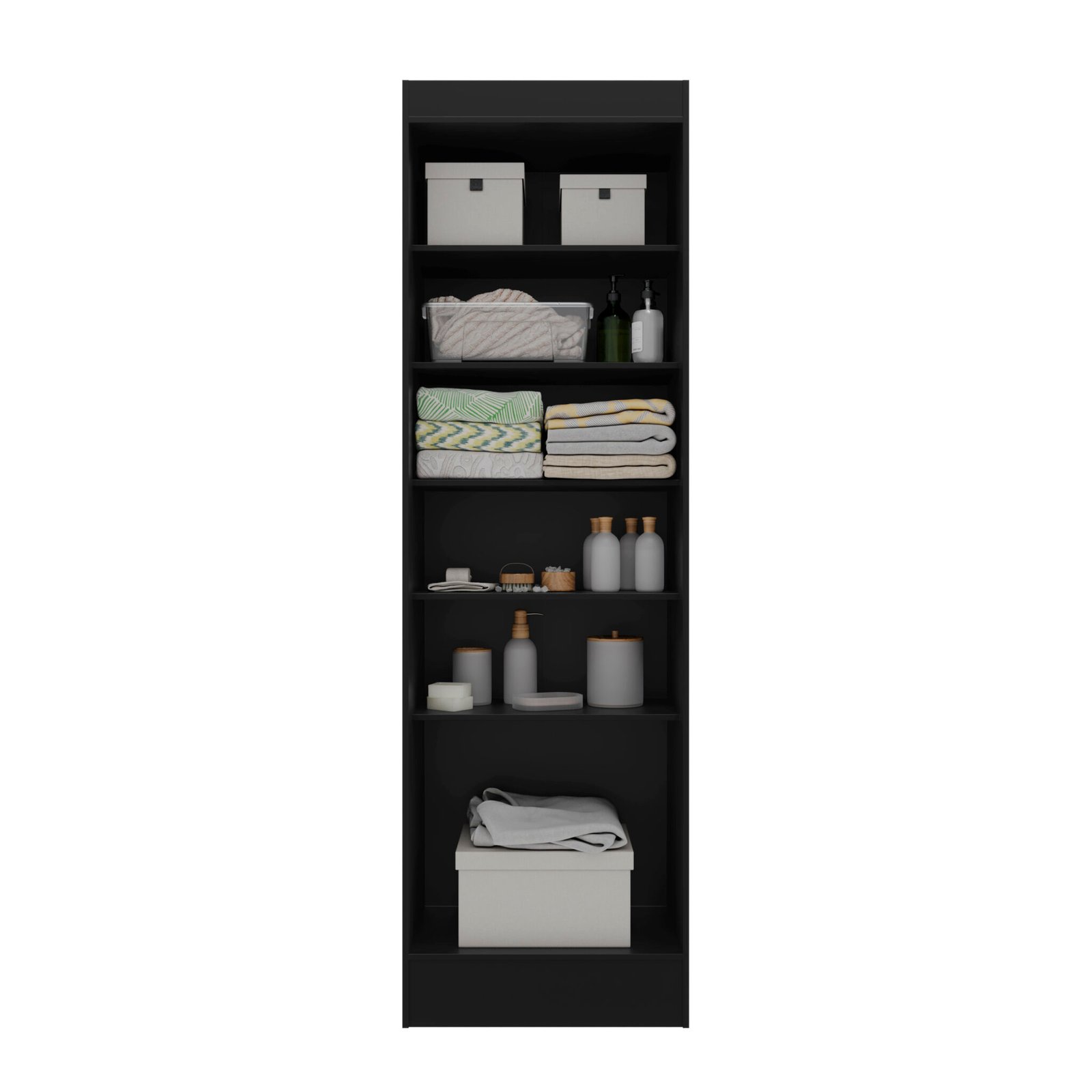 Armário Multiuso Aura Preto – KIT’S PARANÁ - Imagem 2