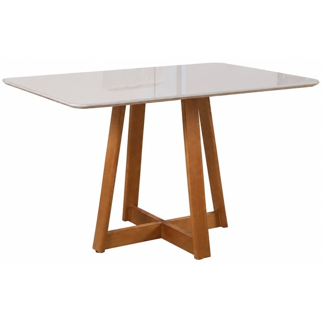 Mesa Maria 120 Imbuia/Off White – A&A CONCEITO - Imagem 2